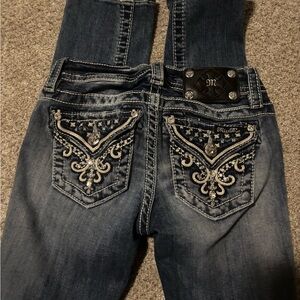 Miss Me Girl’s Blue Embellished Jeans